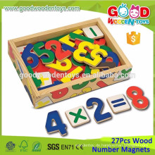 EN71 / ASTM bestätigte heißes Verkaufs-hölzernes Alphabet-Spielzeug Soem / ODM magnetisches Spiel für Kinder